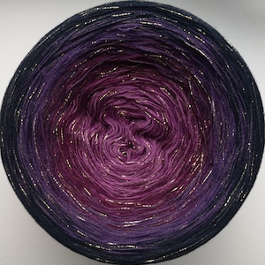 3 ply, Gradient Cake Yarn, Ombre Yarn Cake, Color Change yarn, Cotton/Acrylic 219 .Crochet, Knitting - Agnes World OmbreYarn.