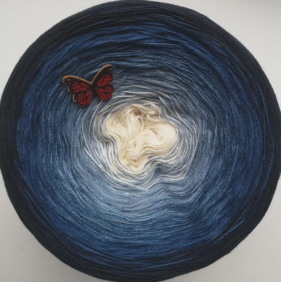 Gradient Yarn Cake, ombre effect yarn cake, 50cotton/50%acrylic yarn cake - 59 .Agnes World Ombre Yarn.