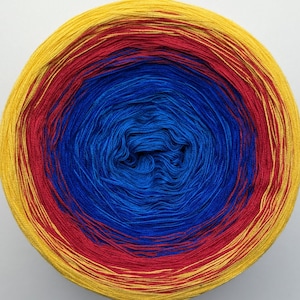 Gradient Yarn, Color Change yarn, 3 ply, Crochet, Knitting yarn.
