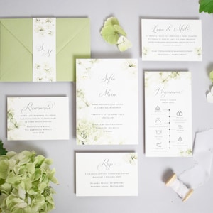 Partecipazioni di Matrimonio | Coordinato Annabelle | Partecipazioni Artigianali | Made in Italy | Inviti Nozze | BloomingLab