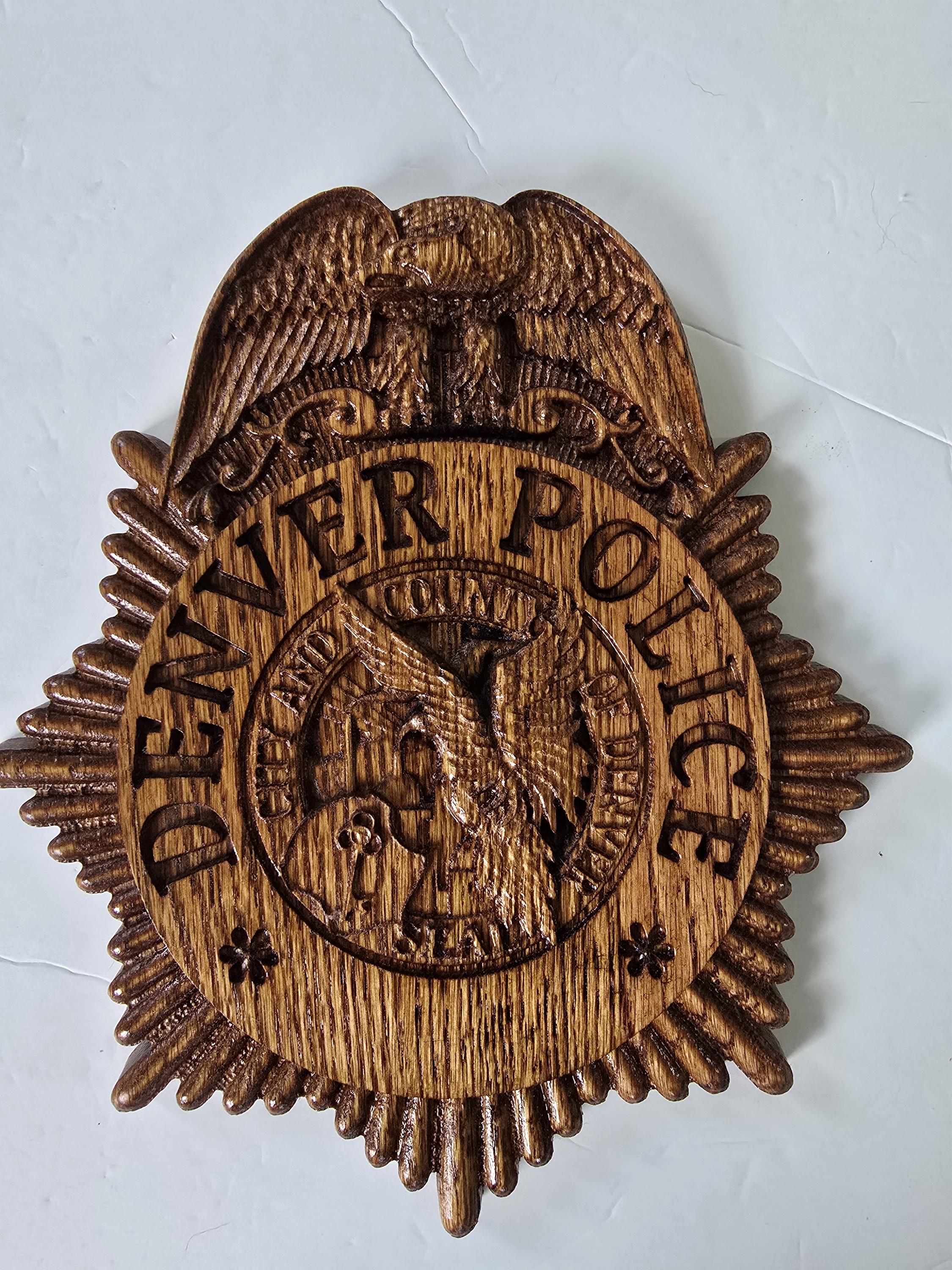 Denver Police Badge - Etsy