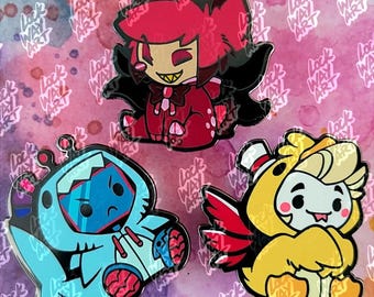 Hazbin Onesies Pins - Standard & B Grade