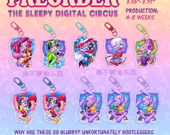 PREVENTA - Llaveros Sleepy TADC