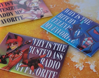 My Fav Hazbin Magnets