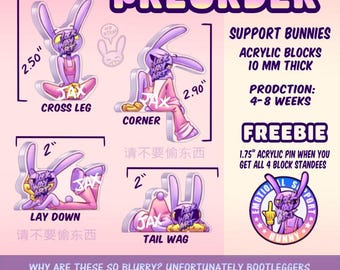 PREORDER - Jax Acrylic Blocks