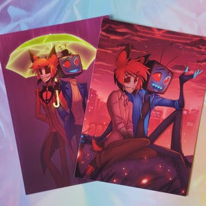 Summer Nights - Vox + Alastor Print Pack