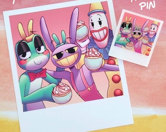 Coco Trio - Polaroid Print & Acrylic Pin
