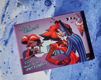 Not My Voot Floops! Magnet