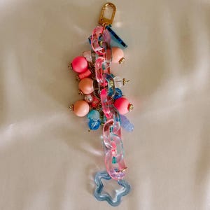 Bijou de sac en perles rétro : pendentif pour carnet de voyage, accessoire pour agenda
