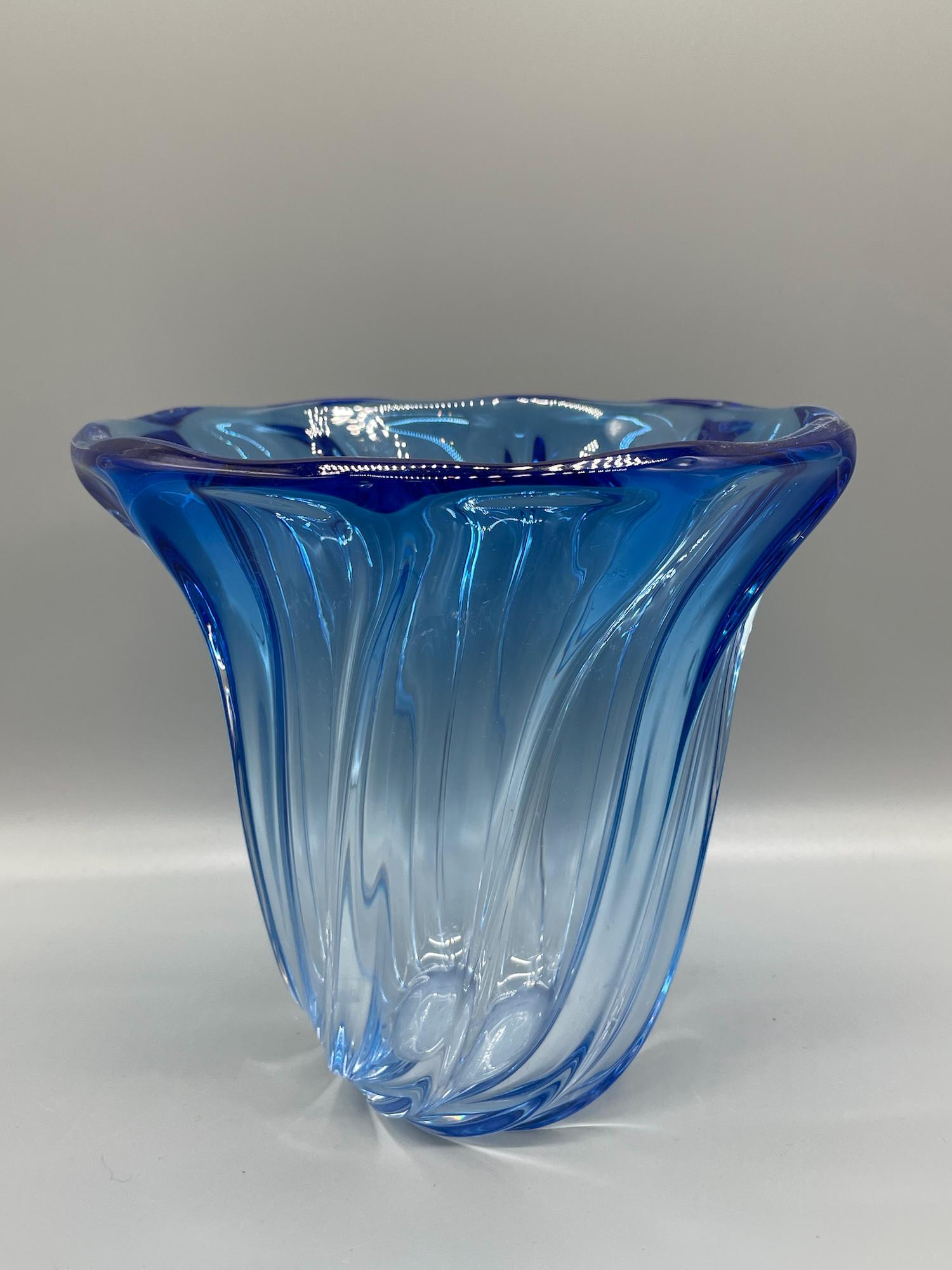 Val Saint  Lmbert   アンティーク一輪挿しGR　カメイガラス Val Saint Lmbert アンティーク一輪挿しGR カメイガラス