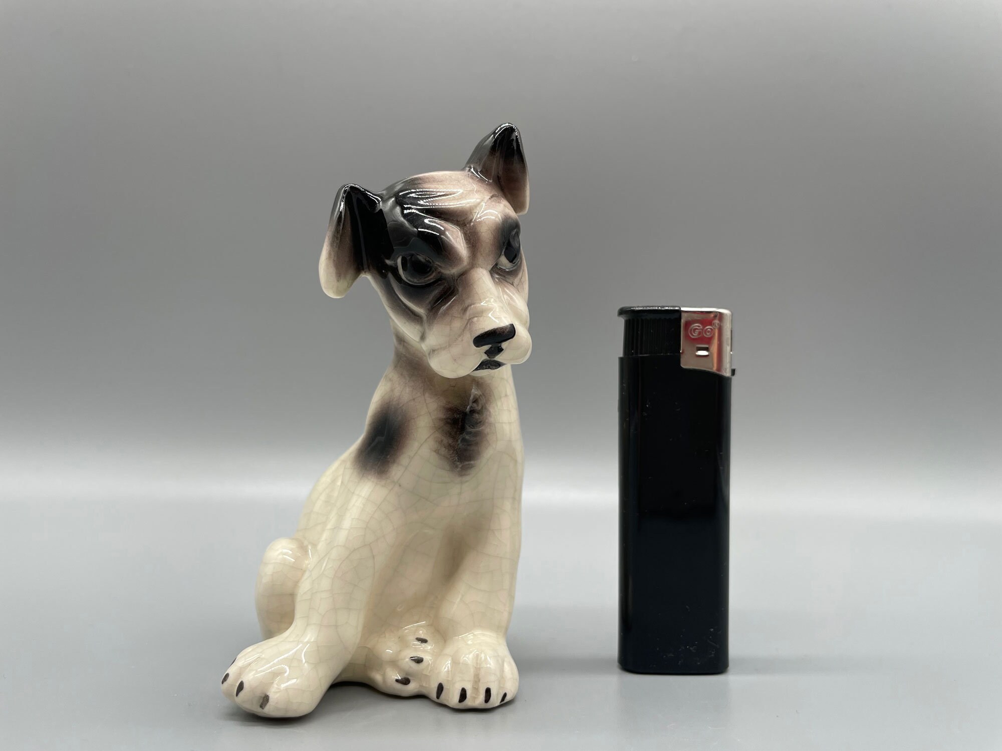 【新品未使用品】LGB BEWARE OF THE DOG タンク　初期 Art Deco Dog by Michael Georges Dreyfus Called Geo Michel, France