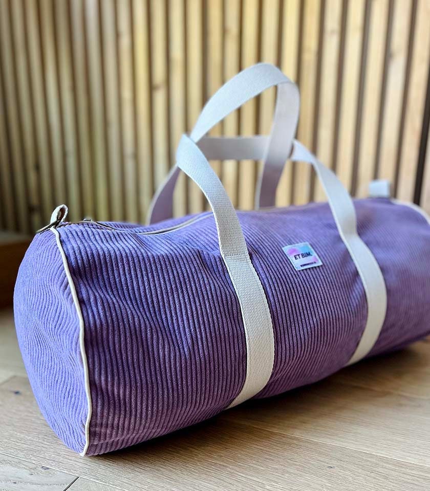 Handmade Parma Corduroy Weekend Bag