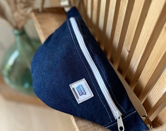 Riñonera vaquera Daddy Cool, regalo hecho a mano para el Día del Padre