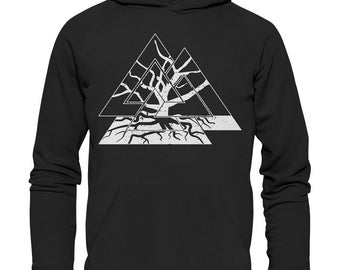 Burnett Modern Tartan Hoodie - Tree Of Life