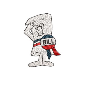 Ich bin nur ein Bill Schulhaus Rock **Maschinenstickdatei**