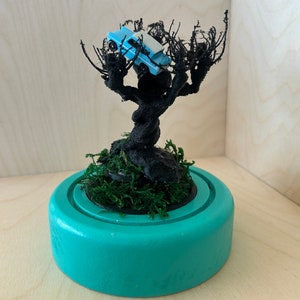 Whomping Willow Diorama for Jumping Spider Enclosure Decor. Create a Totally Unique Spider Habitat for your Little Spood to Explore!