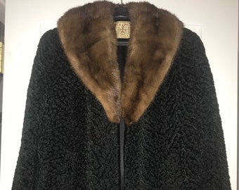 persian lamb coat plus size