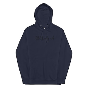 old lady ish midweight hoodie