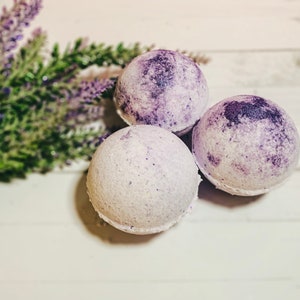 Lavender Bath Bombs