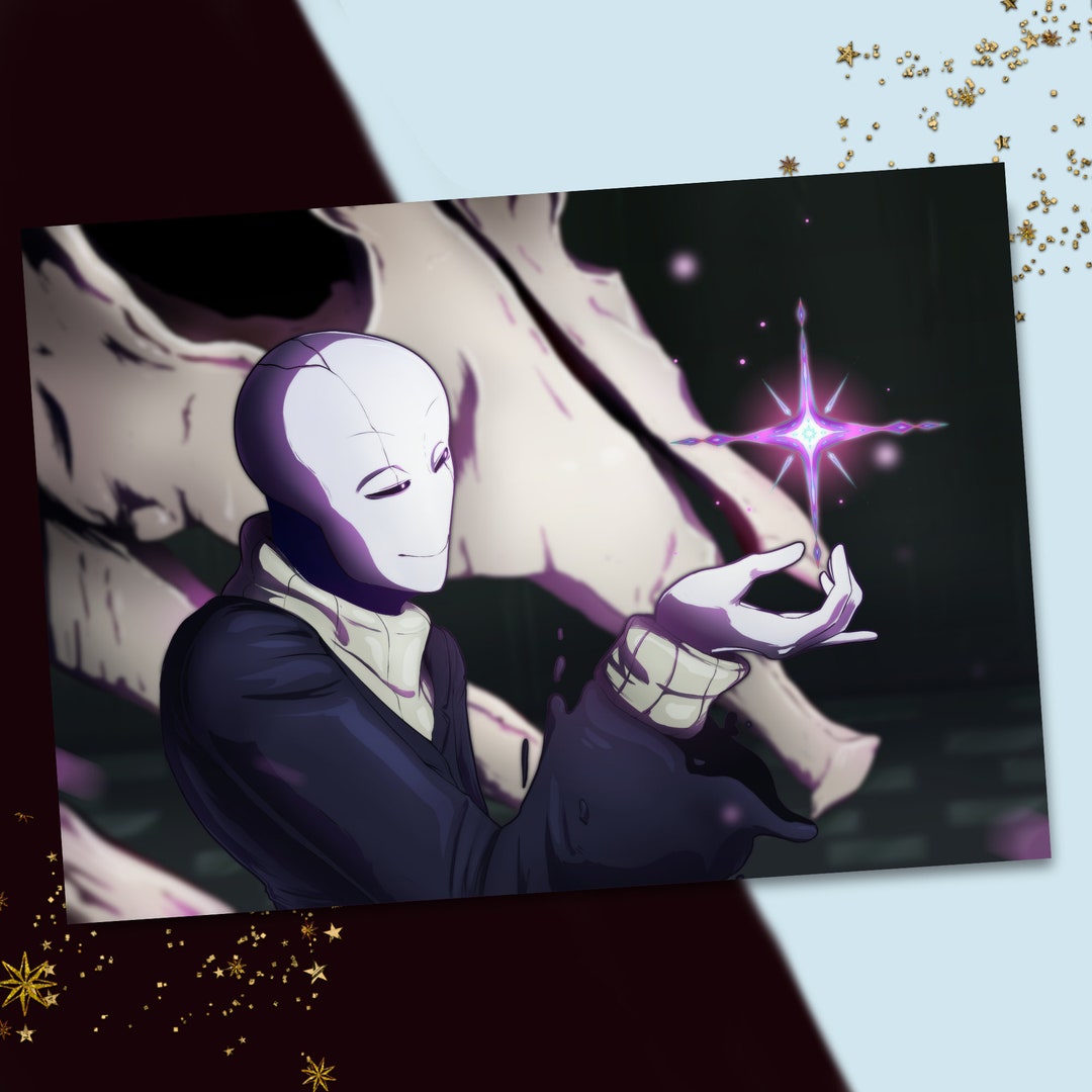 Undertale Gaster Etsy