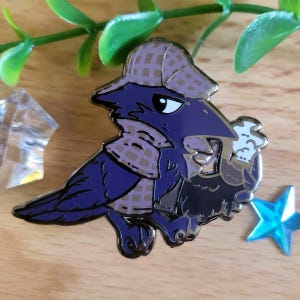 Crowfully Menacing – Detective – Enamel Pin