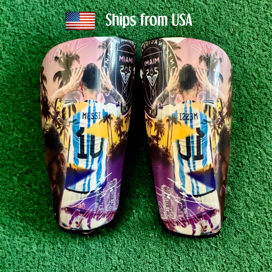 Messi Shin Guards, Custom Shin Guards, Personalized Shin Pads, Custom