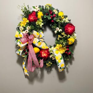 Lemonade Wreath
