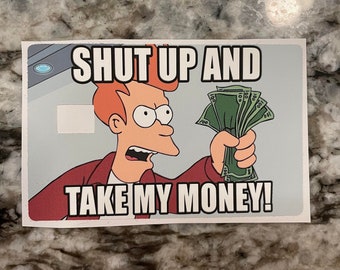 Shut Up Card Etsy Shut Up Card Etsy