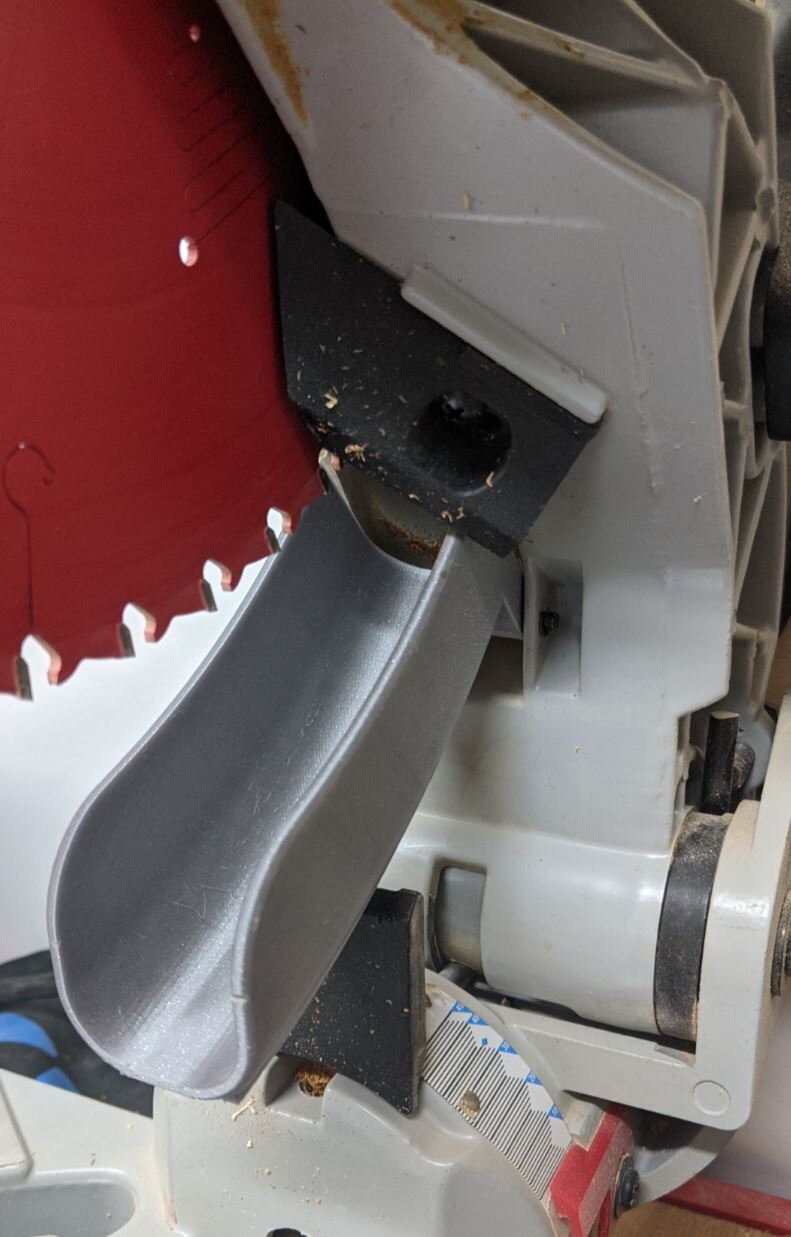 delta-36-255l-12-inch-miter-saw-dust-collection-chute-blade-shroud