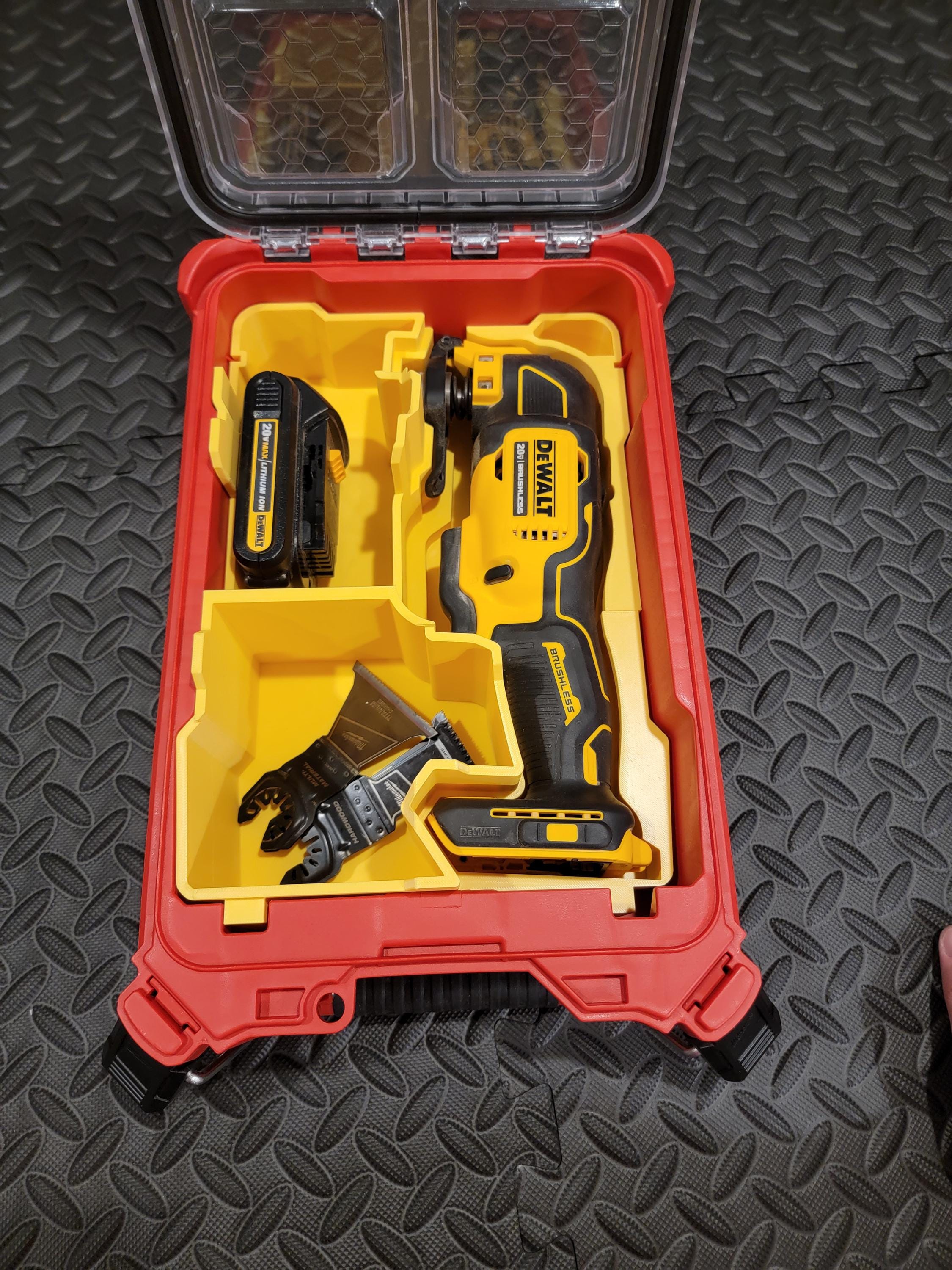 UNIVERSAL OVERALL ミルウォーキー デウォルト Milwaukee Packout Insert for Dewalt Multi Tool | Fits Packout
