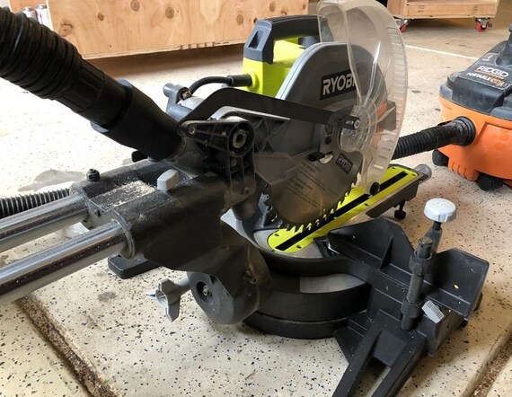 Ryobi miter saw cheap shop vac adapter