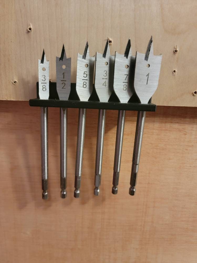 Spade Bit Holder / Hanger Etsy