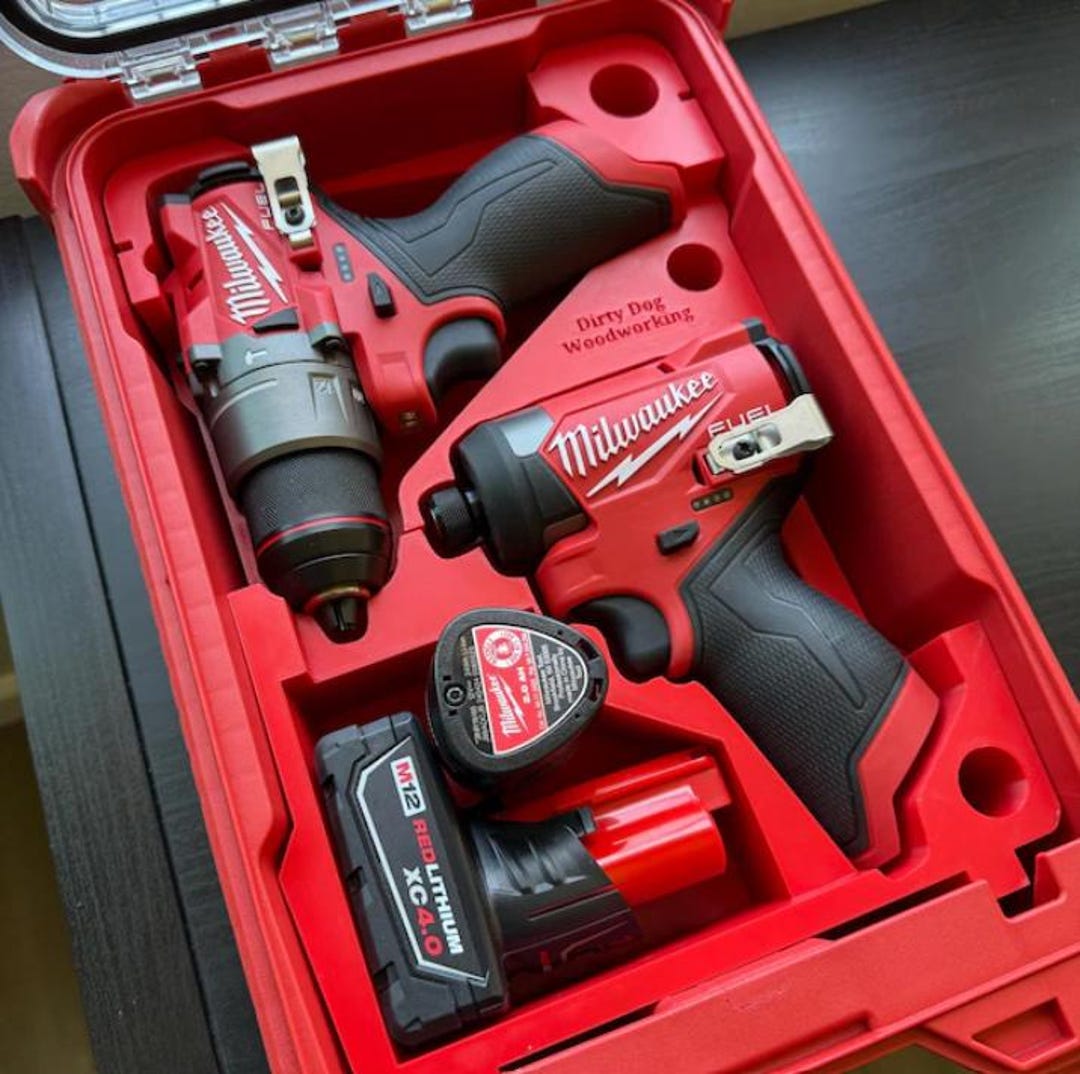 Milwaukee Packout M12 Drill & Impact (gen 3) Insert for Packout ...