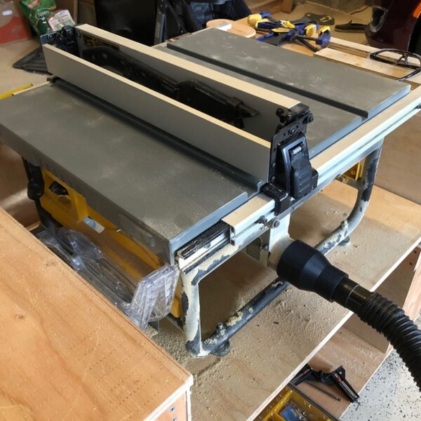 Dewalt Table Saw Dust Collection Etsy