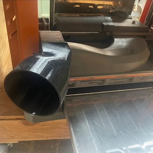 Ridgid R4331 Planer Dust Collection Adapter: 4