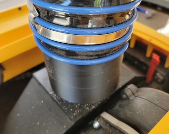 DeWalt DW735 Planer Dust Port Upgrade: 3D-Printed PETG Attachment