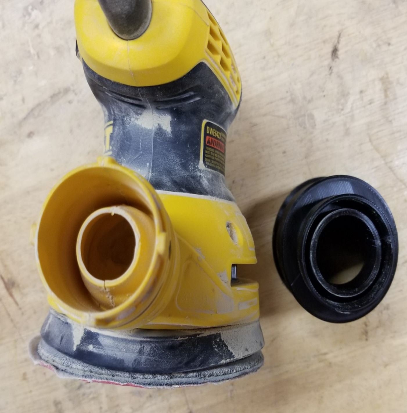 Dewalt DWE6423 Random Orbit Sander 2.5 Vacuum Adapter Etsy