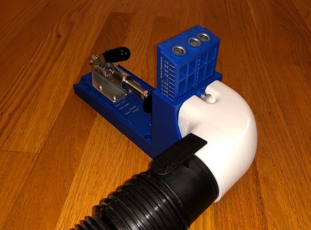 Kreg K4 Pocket Hole Jig Adapter for 2.5 Shop Vac Hose Etsy