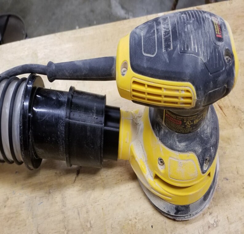 Dewalt DWE6423 Random Orbit Sander 2.5 Vacuum Adapter Etsy