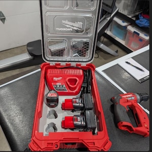 Milwaukee Packout M12 Battery & Charger Insert For Packout Container Model 48-22-8435