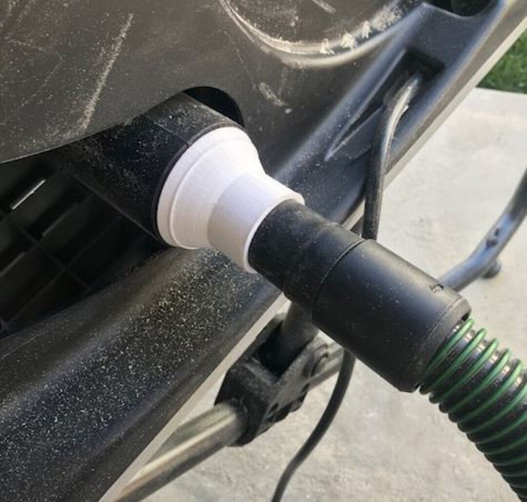 Dewalt Table Saw Dust Port Adapter for Festool D27 27mm Dust Collection