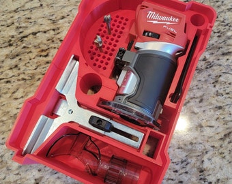 Milwaukee M18 Compact Router (2723-20) Insert For Milwaukee Packout Container Model 48-22-8435