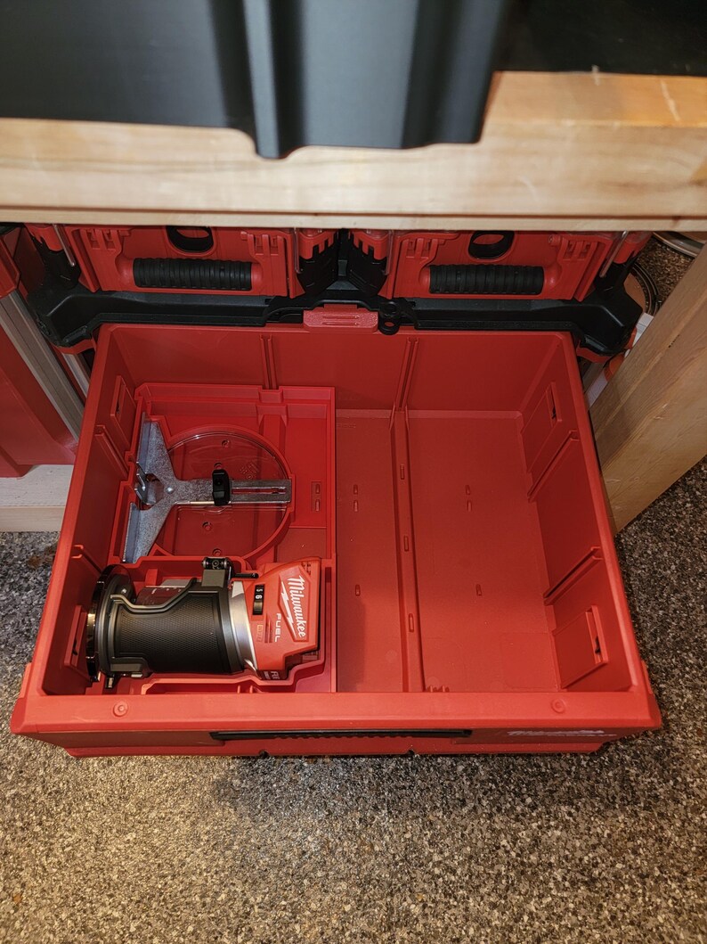 Milwaukee Packout M18 Compact Router (2723-20) Insert for Packout 2 ...