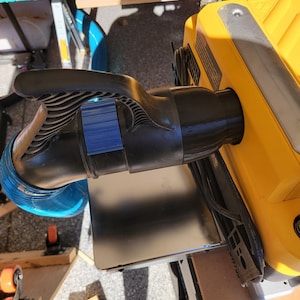 Dewalt DW735 Dust Port Adapter for Rockler Dust Right Attachment
