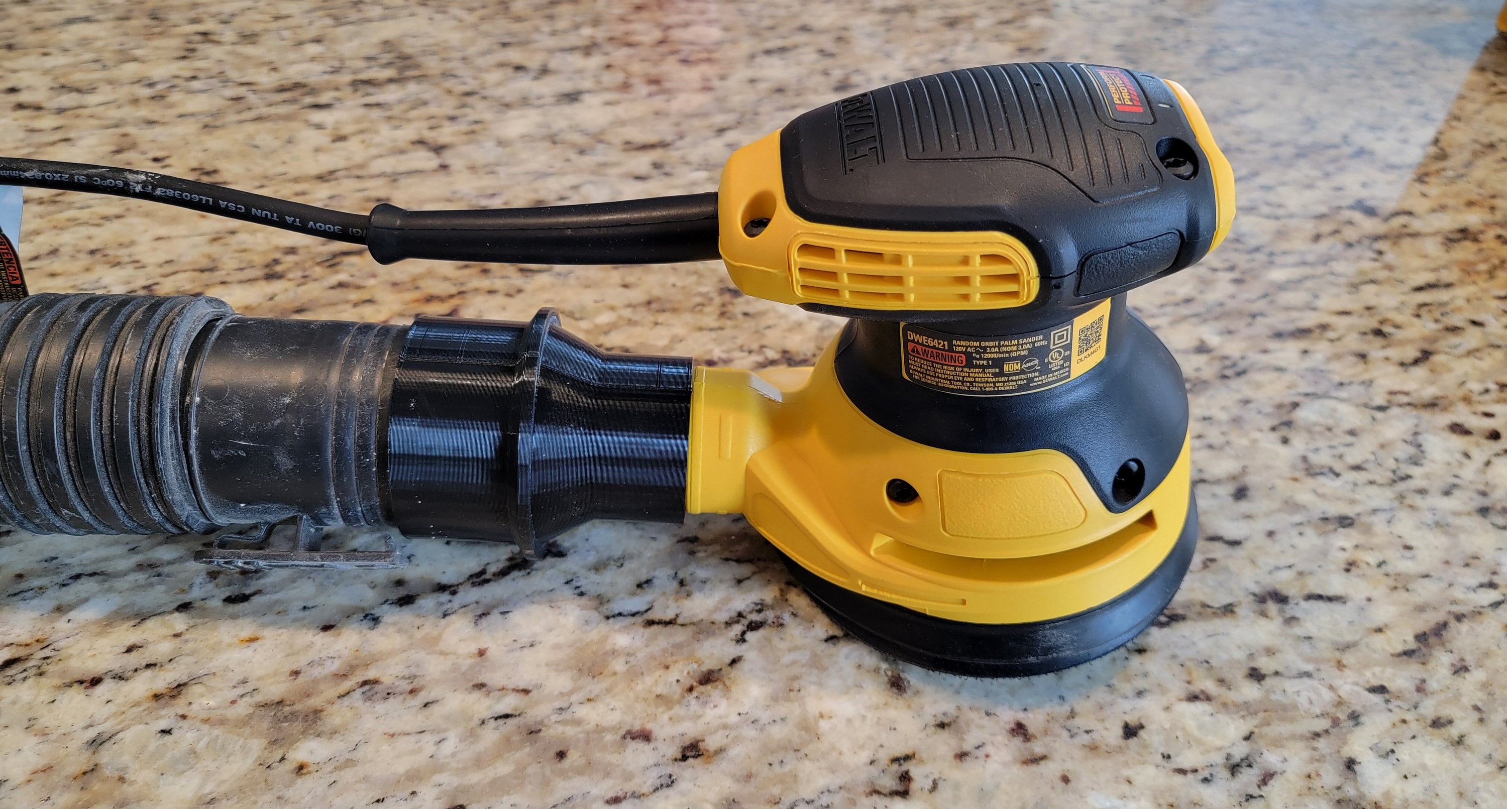 Shop Vacuum Adapter for Dewalt 6421 6423 Random Orbit Sander Etsy