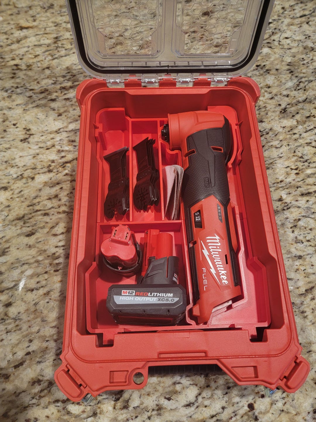 Milwaukee Packout M12 Multi Tool (2526-20) Insert for Packout Container ...