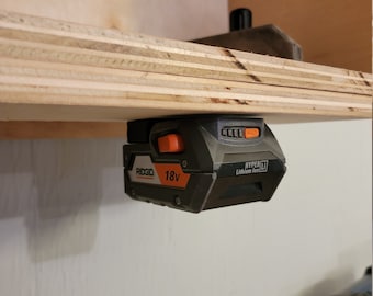 Ridgid 18V Batterifäste/Hängare