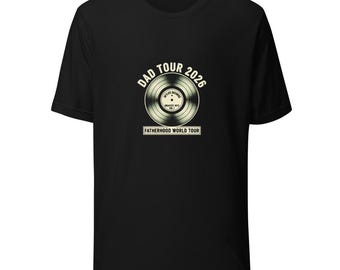 Vintage Dad Tour 2026 Tee - 90s Hip Hop Father's Day Gift Shirt