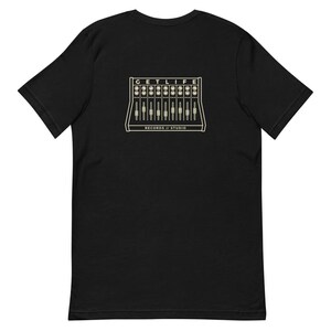 Music Producer Mixing Console Tee - Studio Engineer Gift Cream Ink Bella Canvas image 7