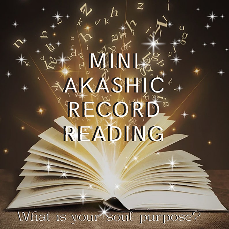 Mini Soul Purpose Akashic Record Reading to Discover Soul Gifts, What is Your Purpose? Akashic Record Readings Audio Download, Soul Reader
